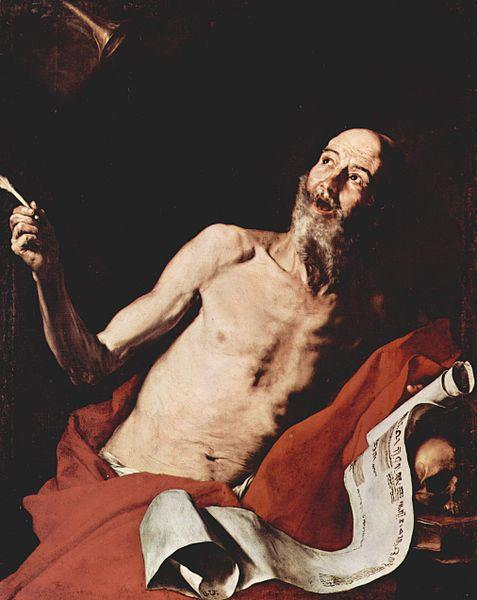 Jusepe de Ribera Hieronymus oil painting image